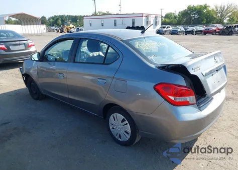 2020 Mitsubishi Mirage G4 Es из США, поврежденный, VIN ML32F3FJ2LHF12170